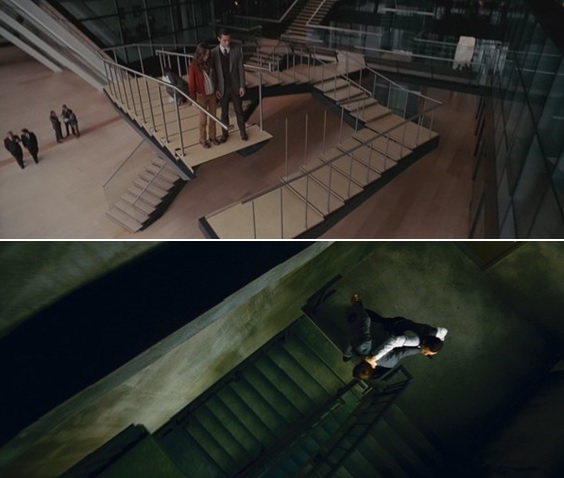 Película “Origen” (2010) de Christopher Nolan, y la representación de la escalera de Penrose.